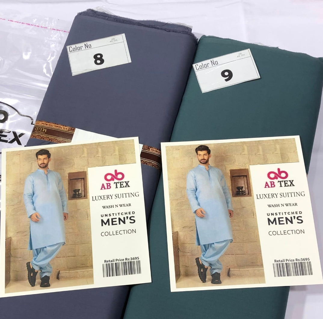 Luxury Wash & Wear – Premium Men’s Unstitched Fabric
