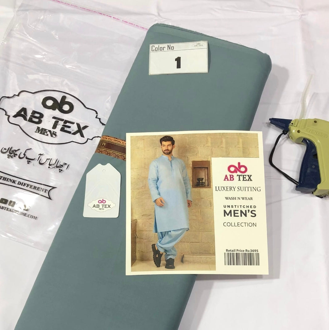 Luxury Wash & Wear – Premium Men’s Unstitched Fabric