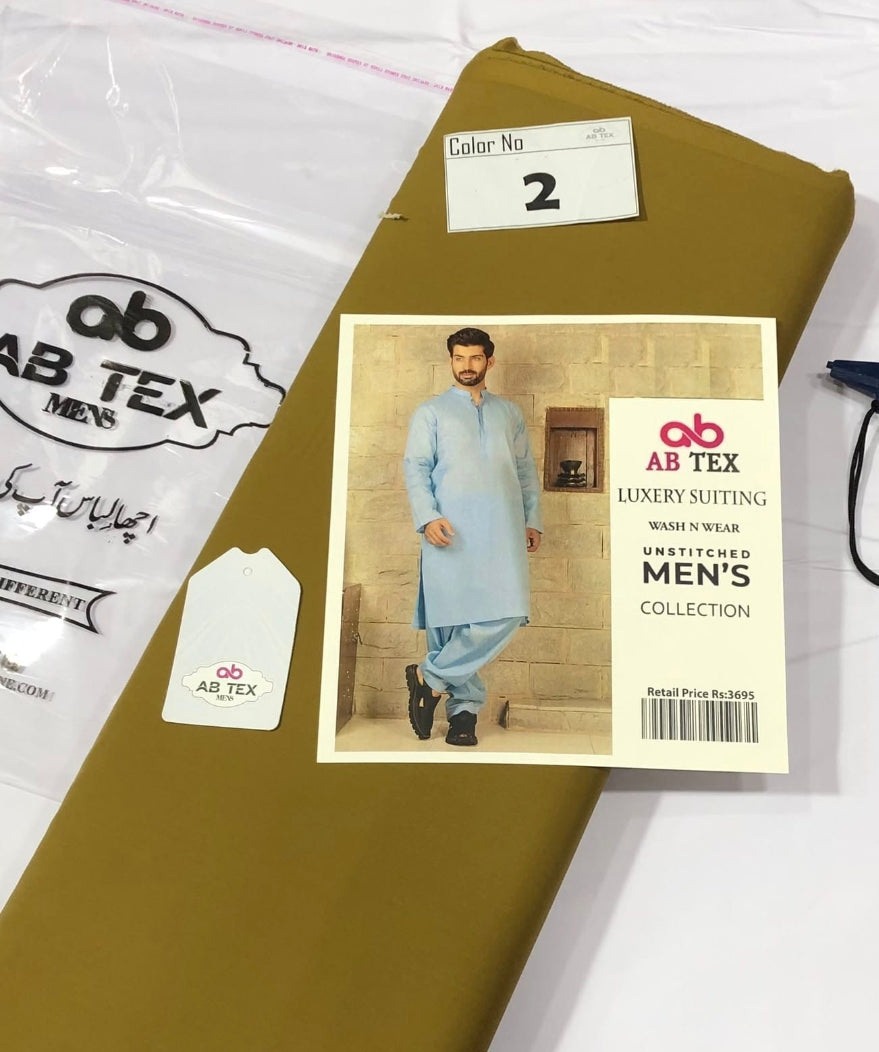 Luxury Wash & Wear – Premium Men’s Unstitched Fabric
