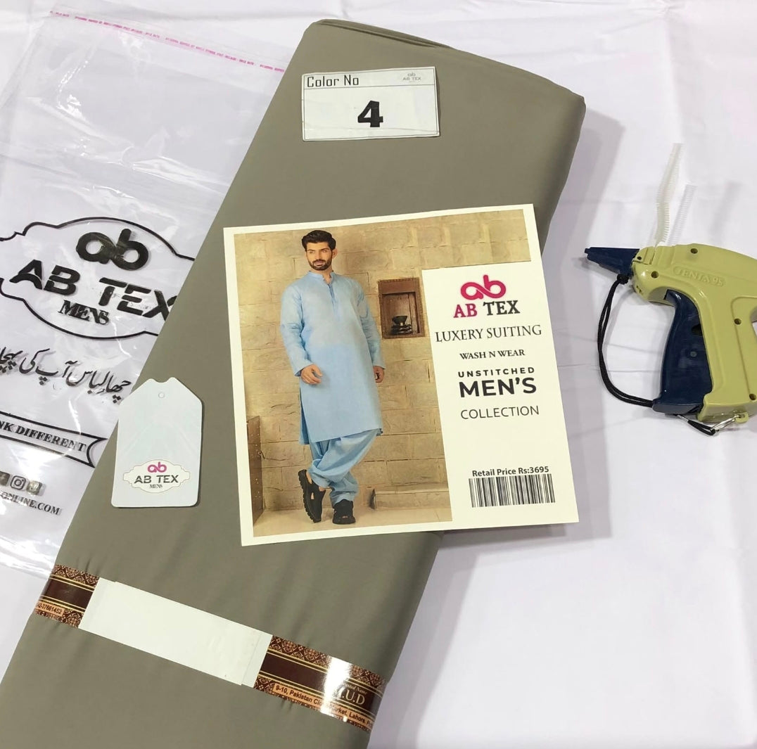 Luxury Wash & Wear – Premium Men’s Unstitched Fabric