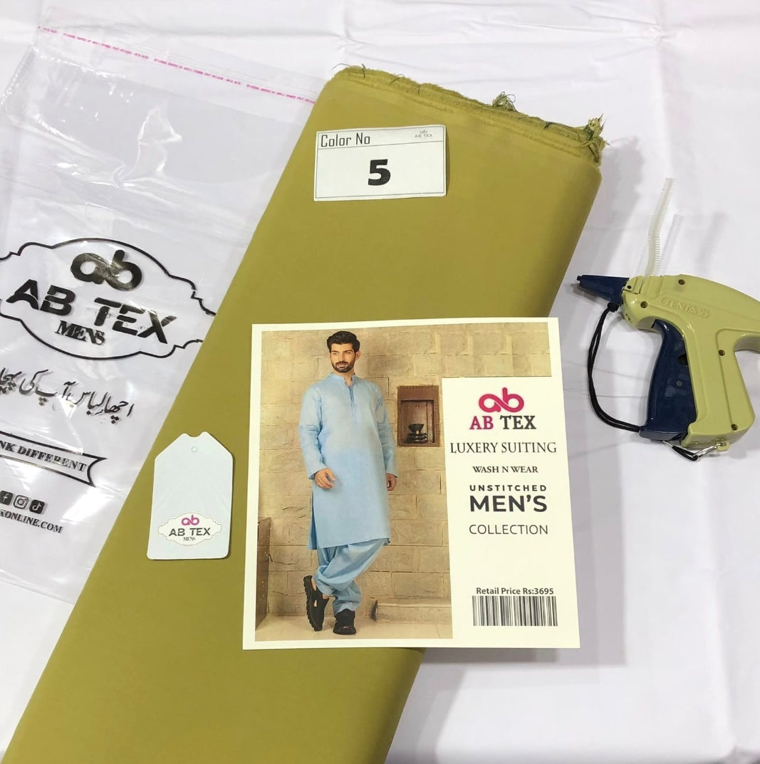 Luxury Wash & Wear – Premium Men’s Unstitched Fabric