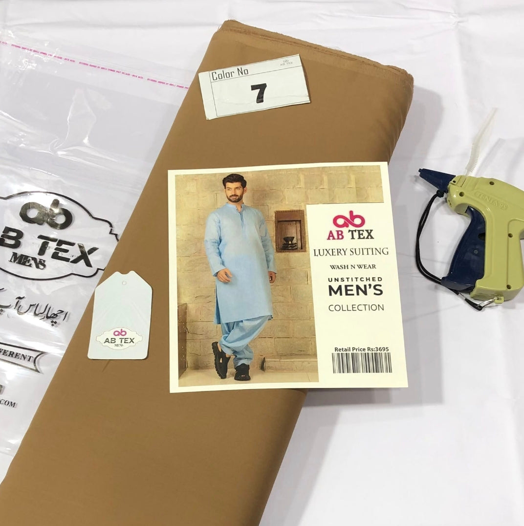 Luxury Wash & Wear – Premium Men’s Unstitched Fabric