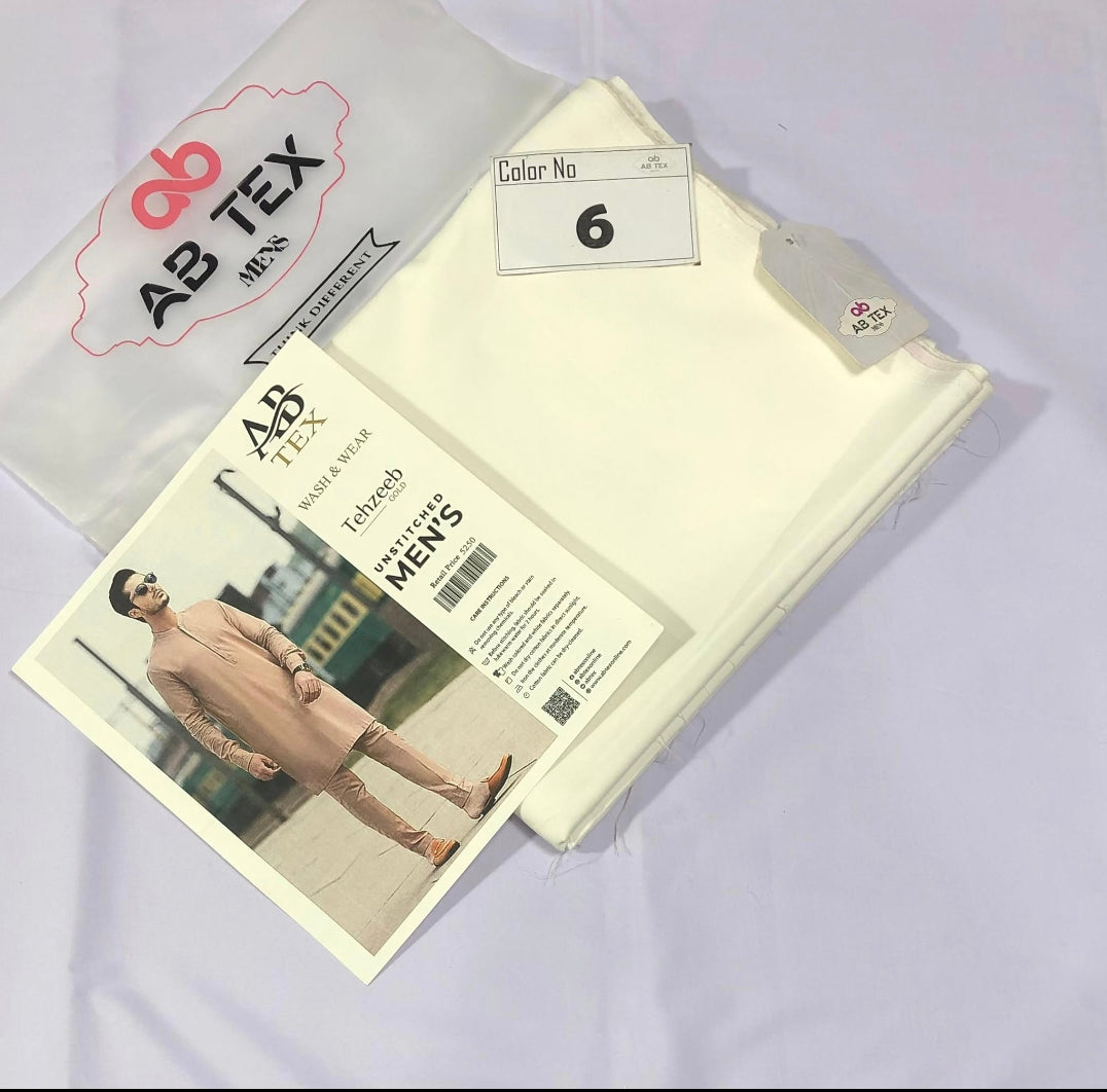 Tehzeeb Premium Wash & Wear Fabric
