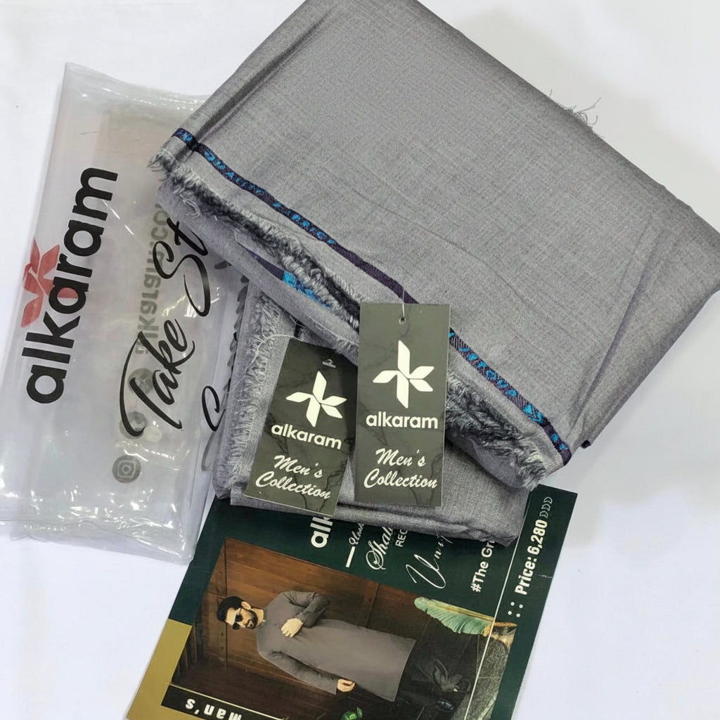 Alkaram Men’s Unstitched Fabric